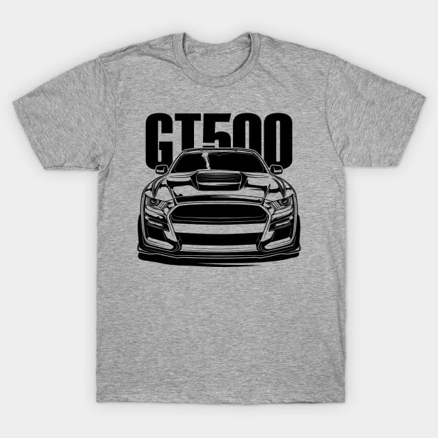 Shelby Mustang GT500 T-Shirt by idrdesign